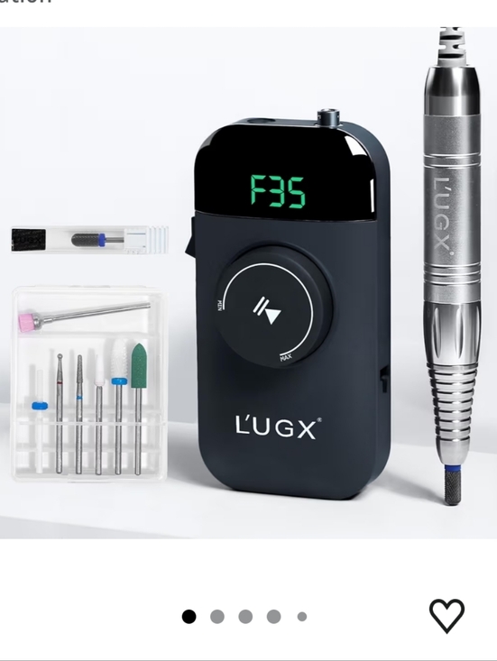 L'UGX Other - L'UGX Nail Drill 35000RPM Professional Brushless Electric Machine, Rechargeable